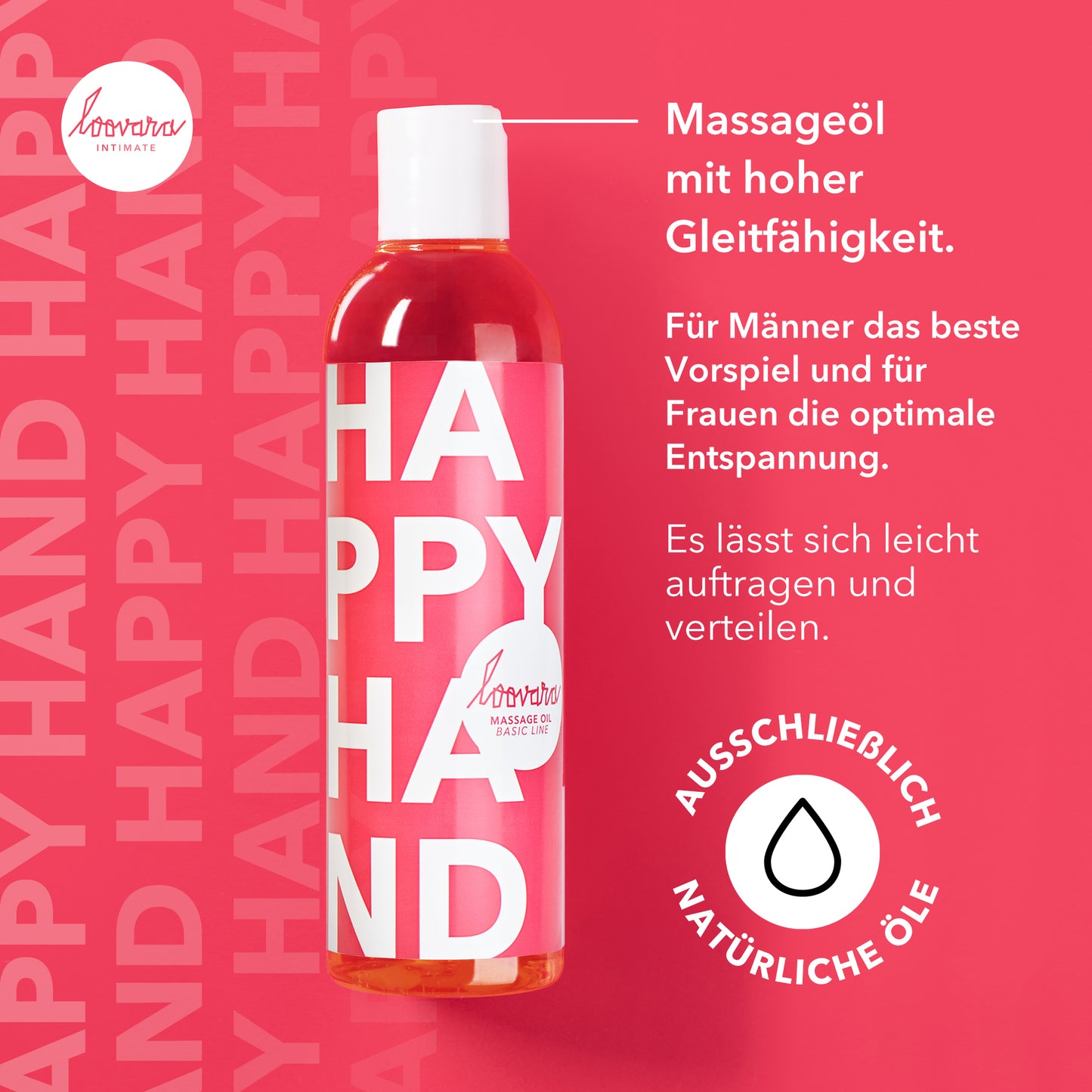 Duftneutrales Massageöl - 250 ml