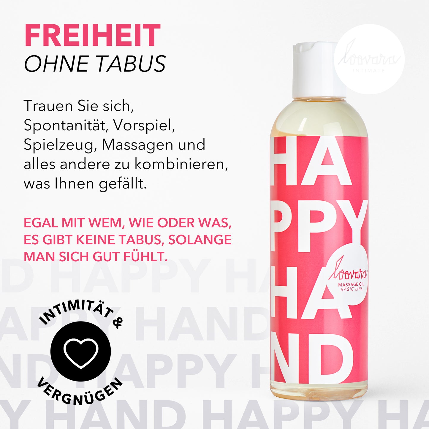 Duftneutrales Massageöl - 250 ml