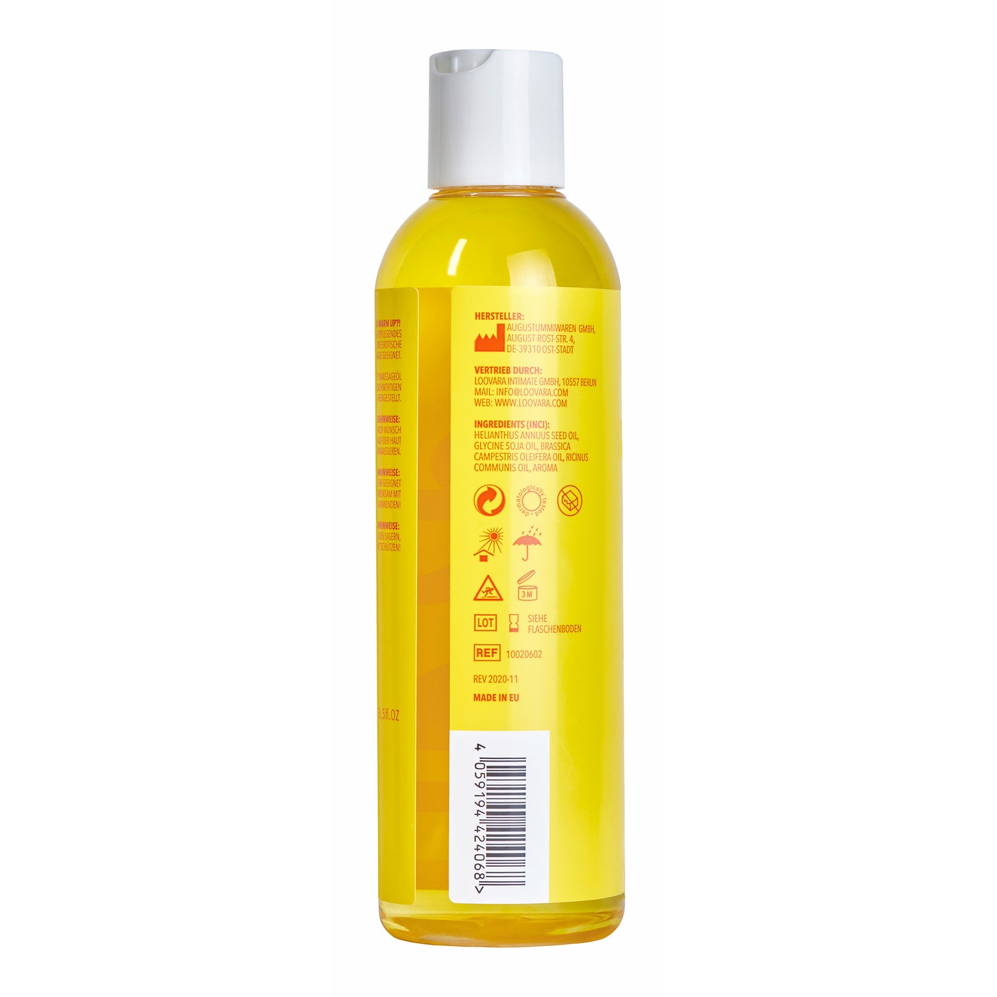 Wärmendes Massageöl - 250 ml