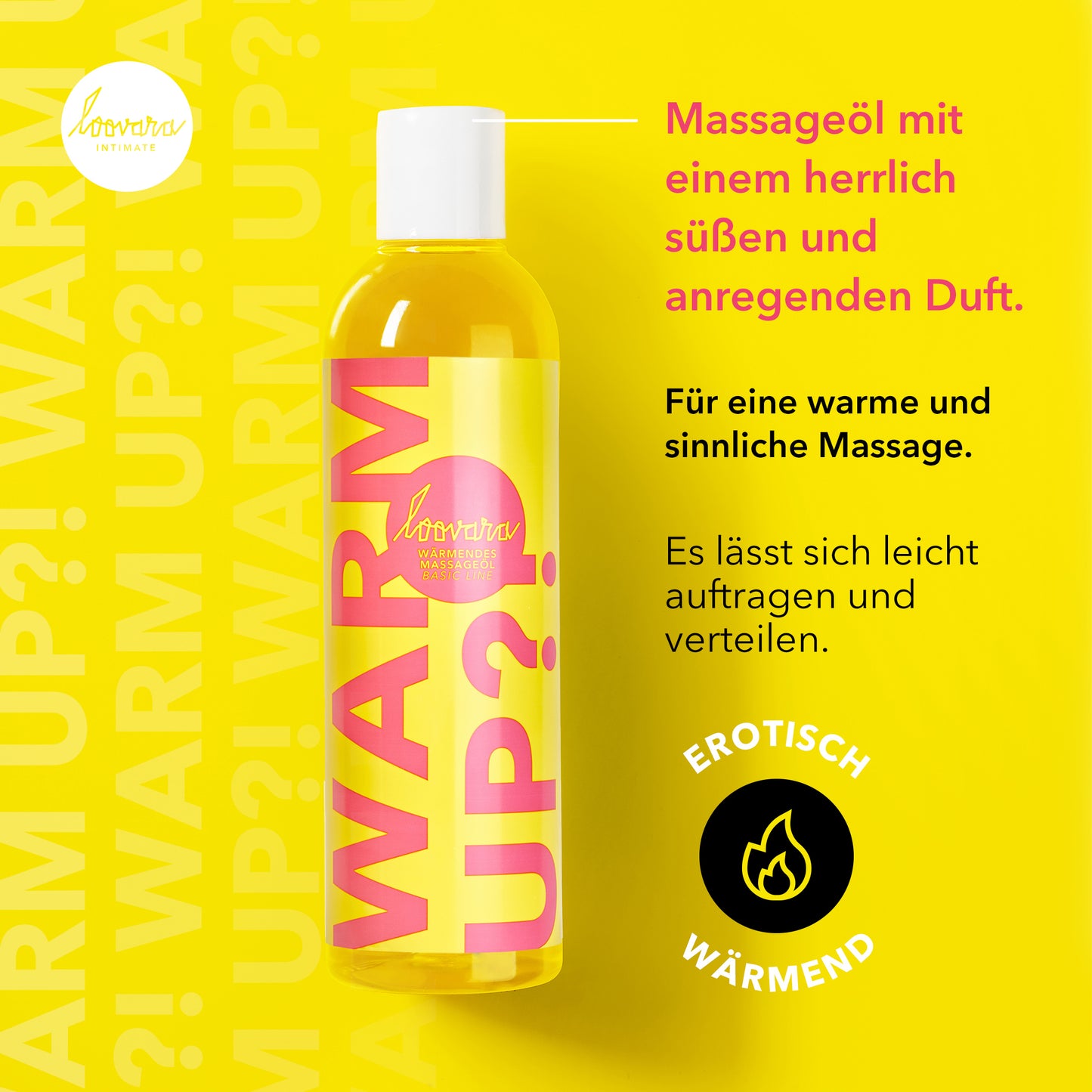 Wärmendes Massageöl - 250 ml