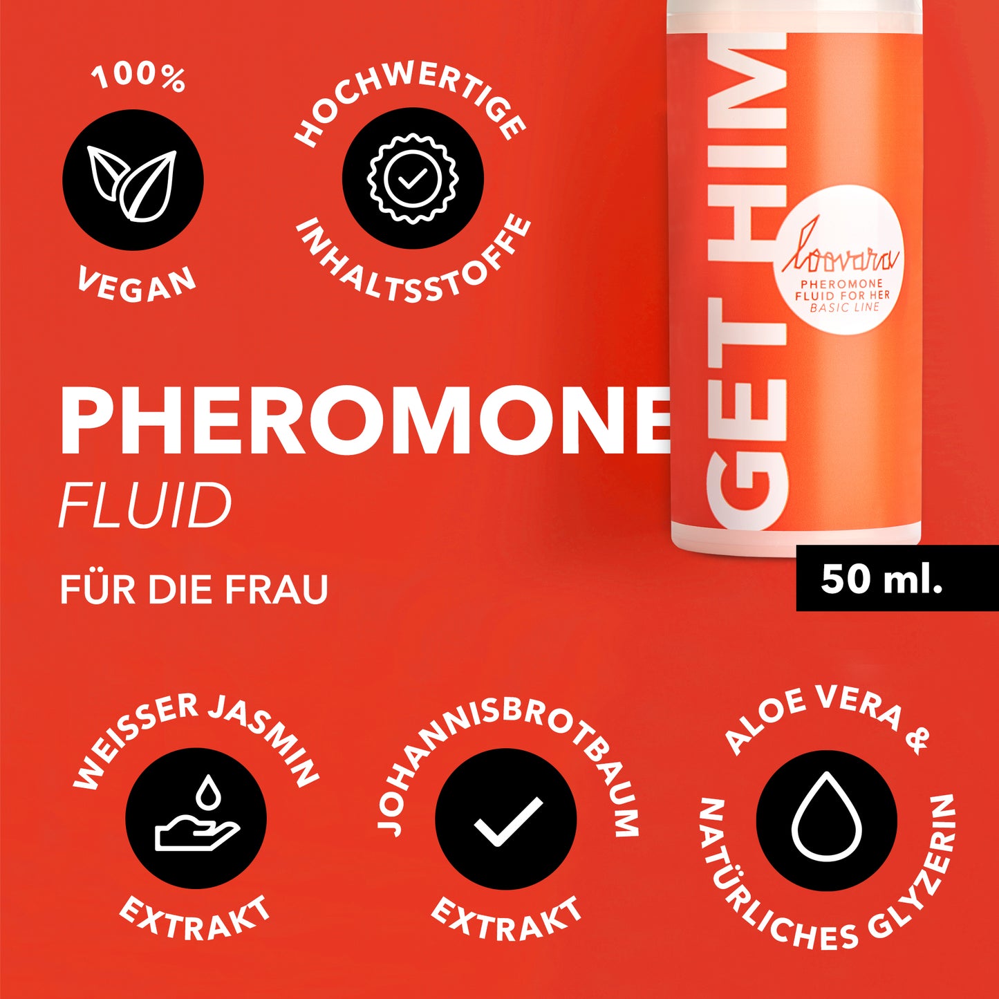 GET HIM - Pheromon Fluid für Sie - 50 ml
