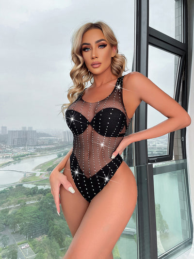 Dilia - Bodystocking mit Glizer