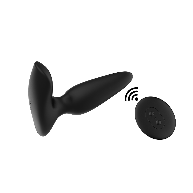 Silas Vibrierende Analplug - Anal Vibrator mit Fernbedingung