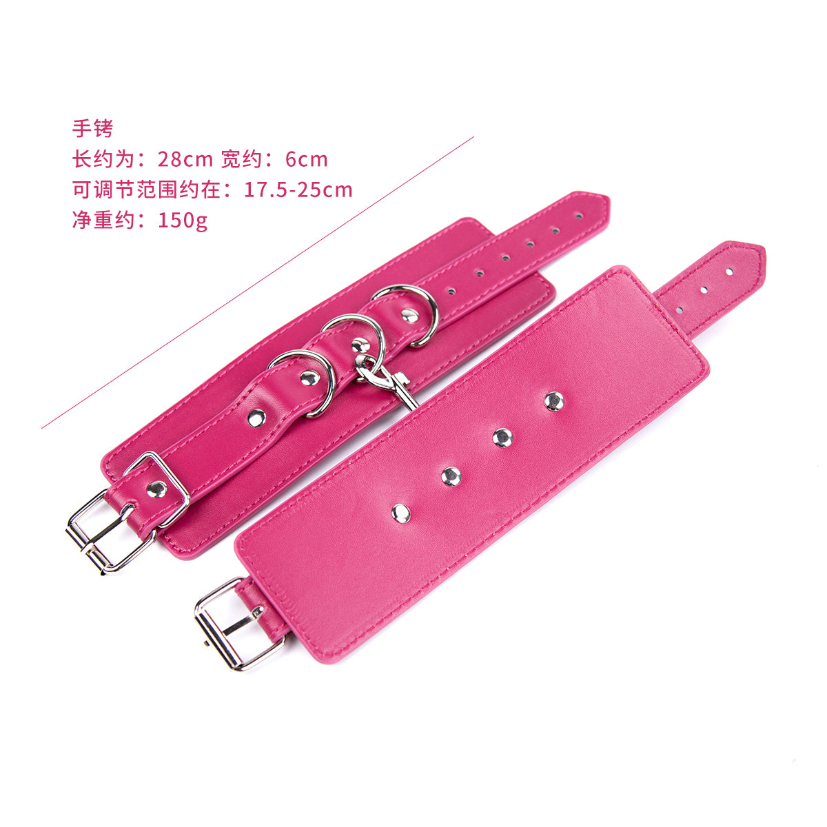 Emerita - 3 D-Ring Fussfesseln