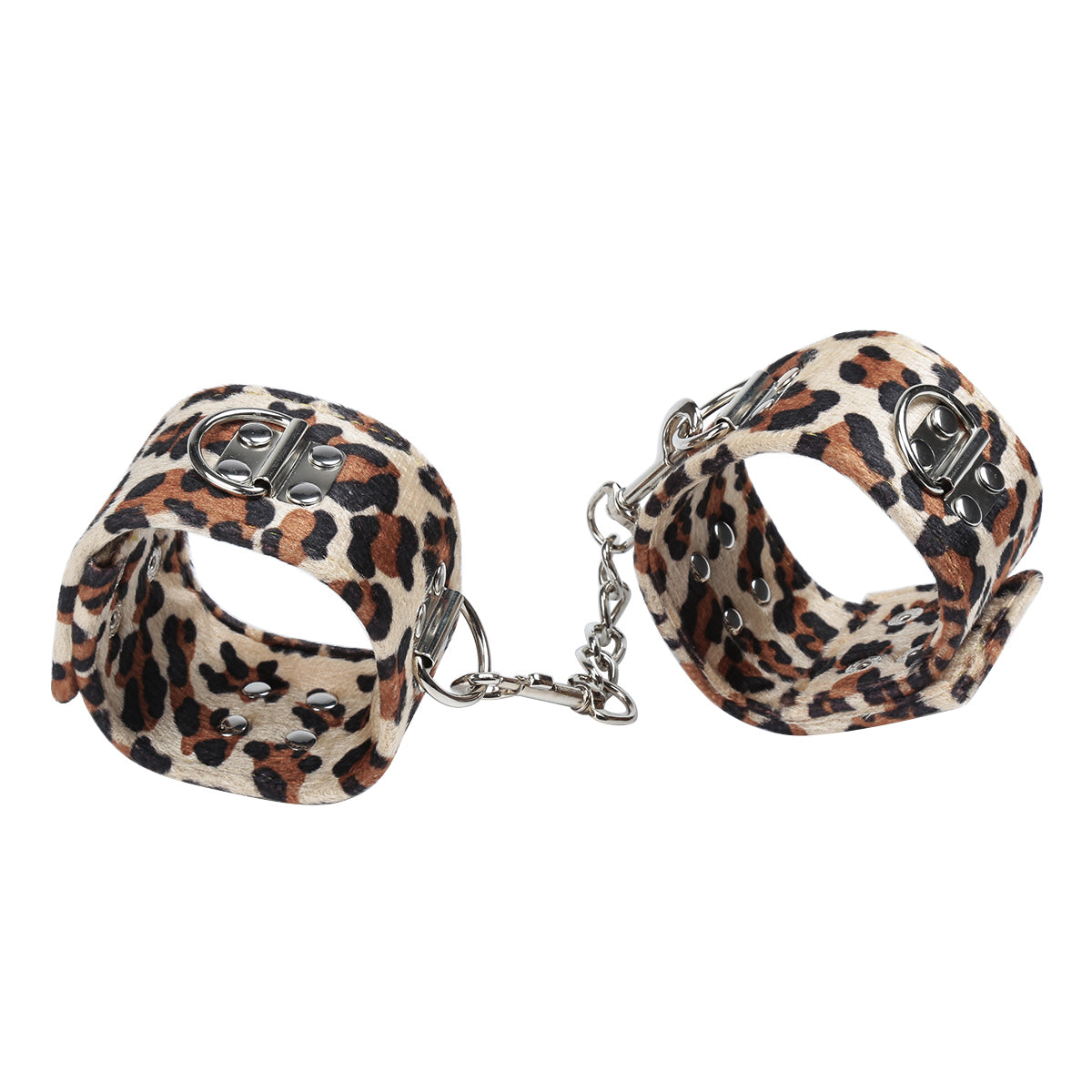 Leopardmuster elegante Fußfesseln