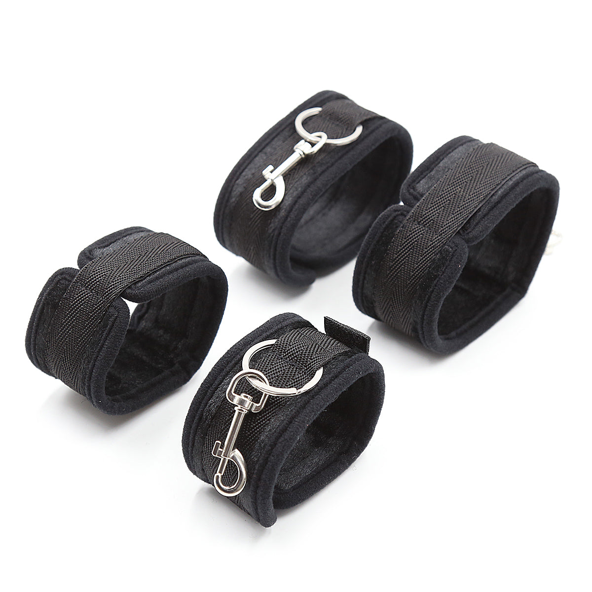 Bondage Set - Deluxe einstellbare Neoprenmanschetten für die Matratze Set