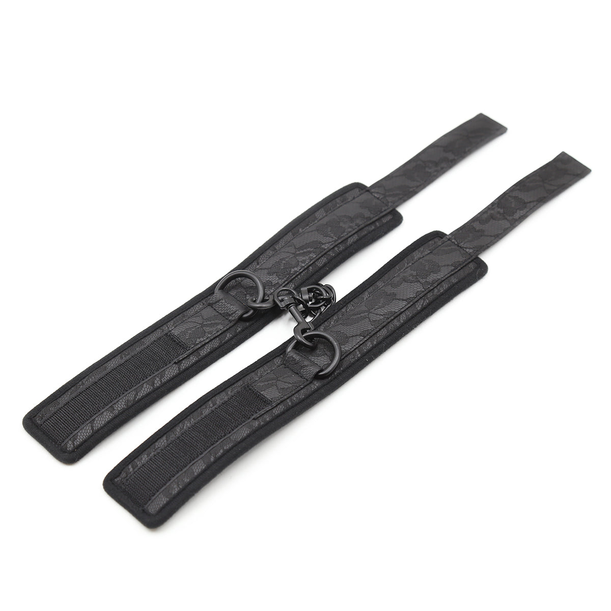 Lätitia - schwarze sanfte Fußfesseln