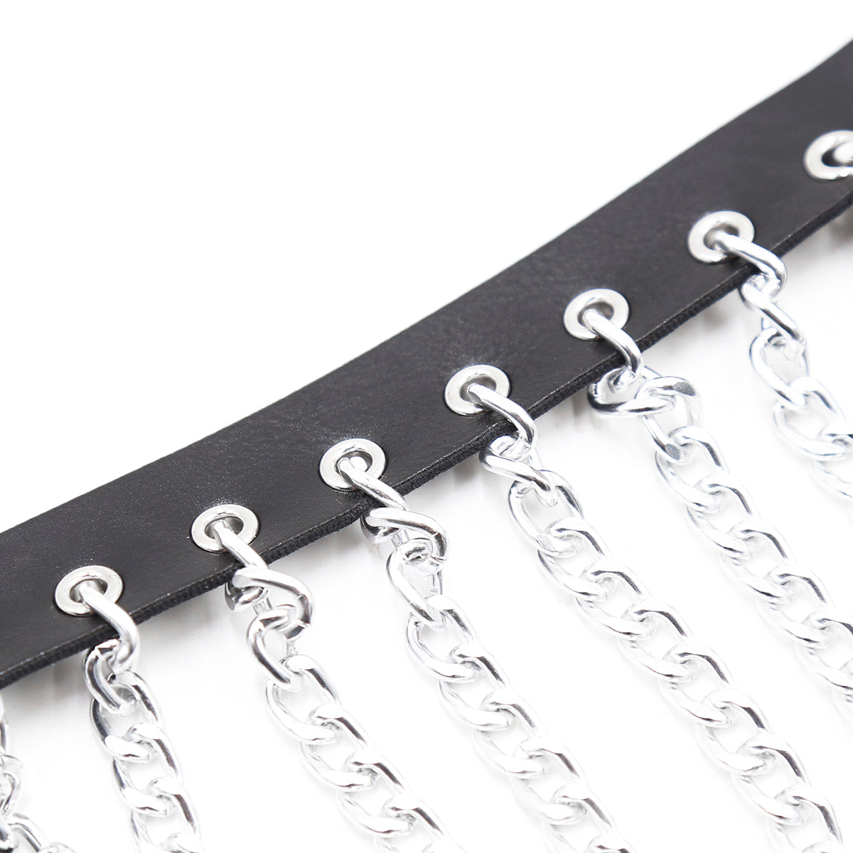 Chain Decoration Strap Women Set