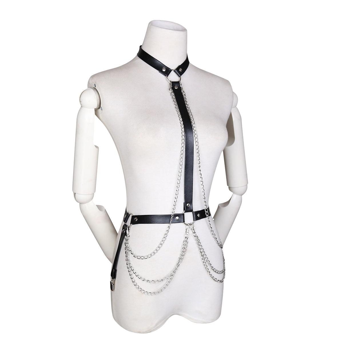 Resi - Sexy Harness mit Ketten