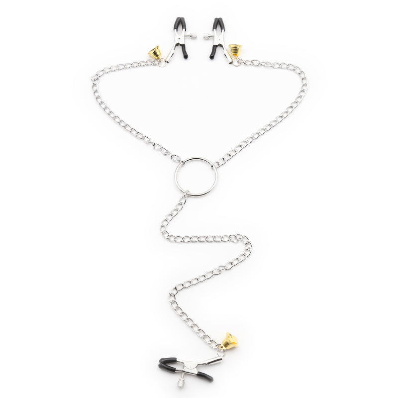 Avril: - Nippelklemmen mit Kette