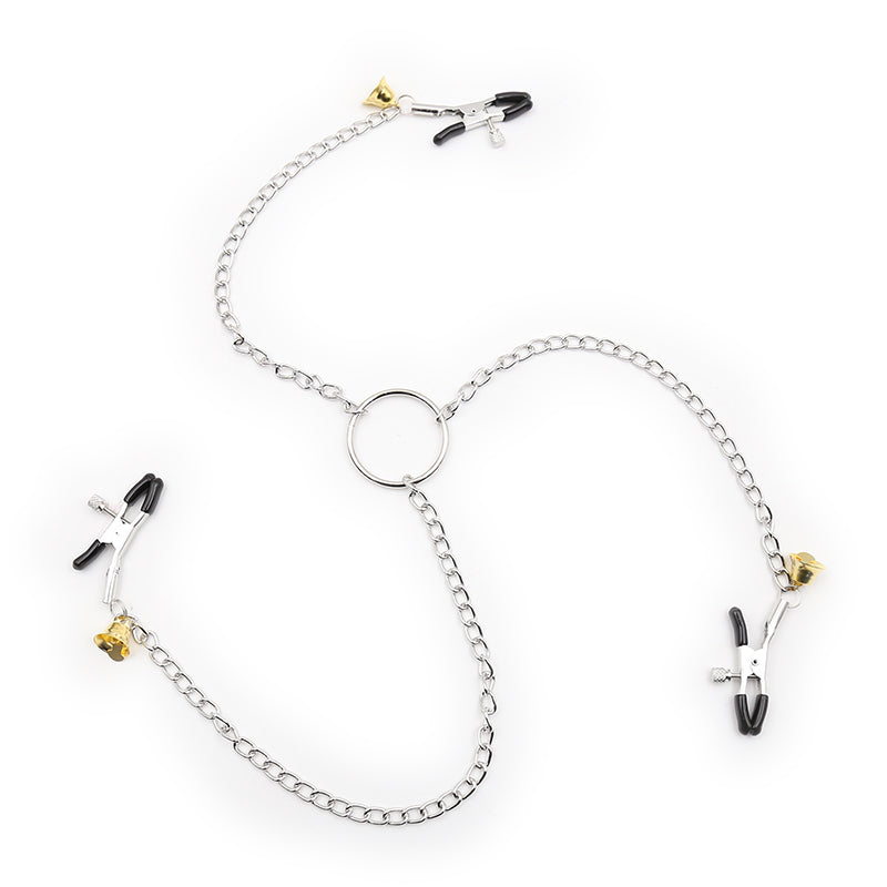 Avril: - Nippelklemmen mit Kette