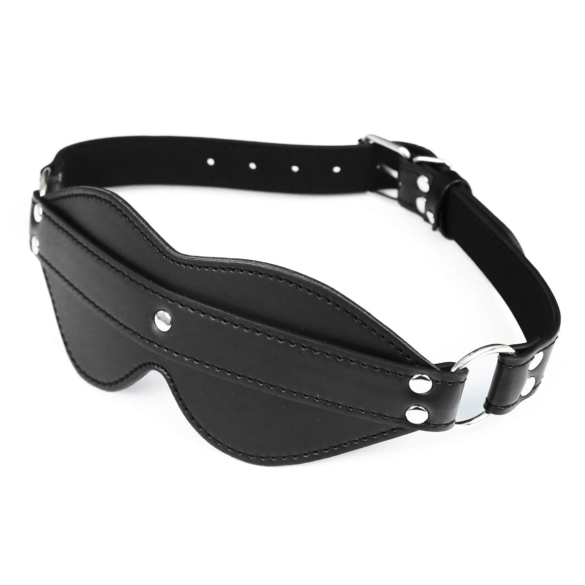 Blindfold Augenmaske mit fester Schnalle  Pu Strap