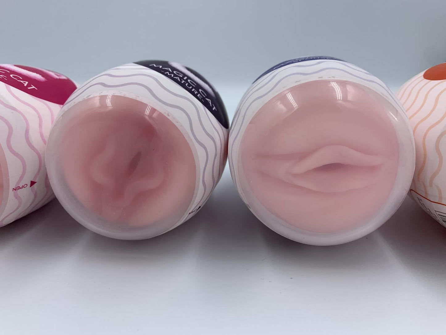 PUSSY ME - 6er Set Masturbator (mehrfach verwendbar)