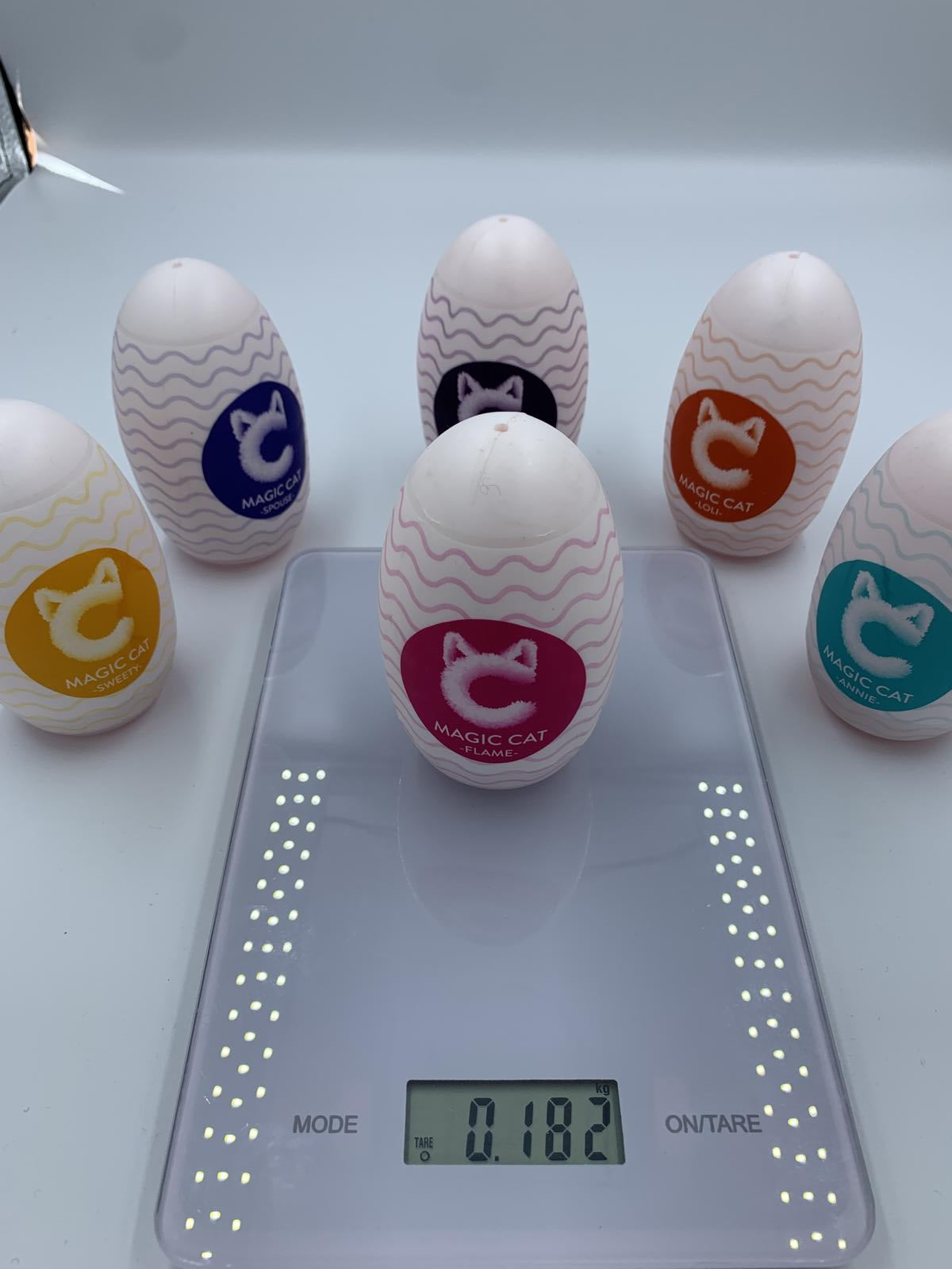 PUSSY ME - 6er Set Masturbator (mehrfach verwendbar)