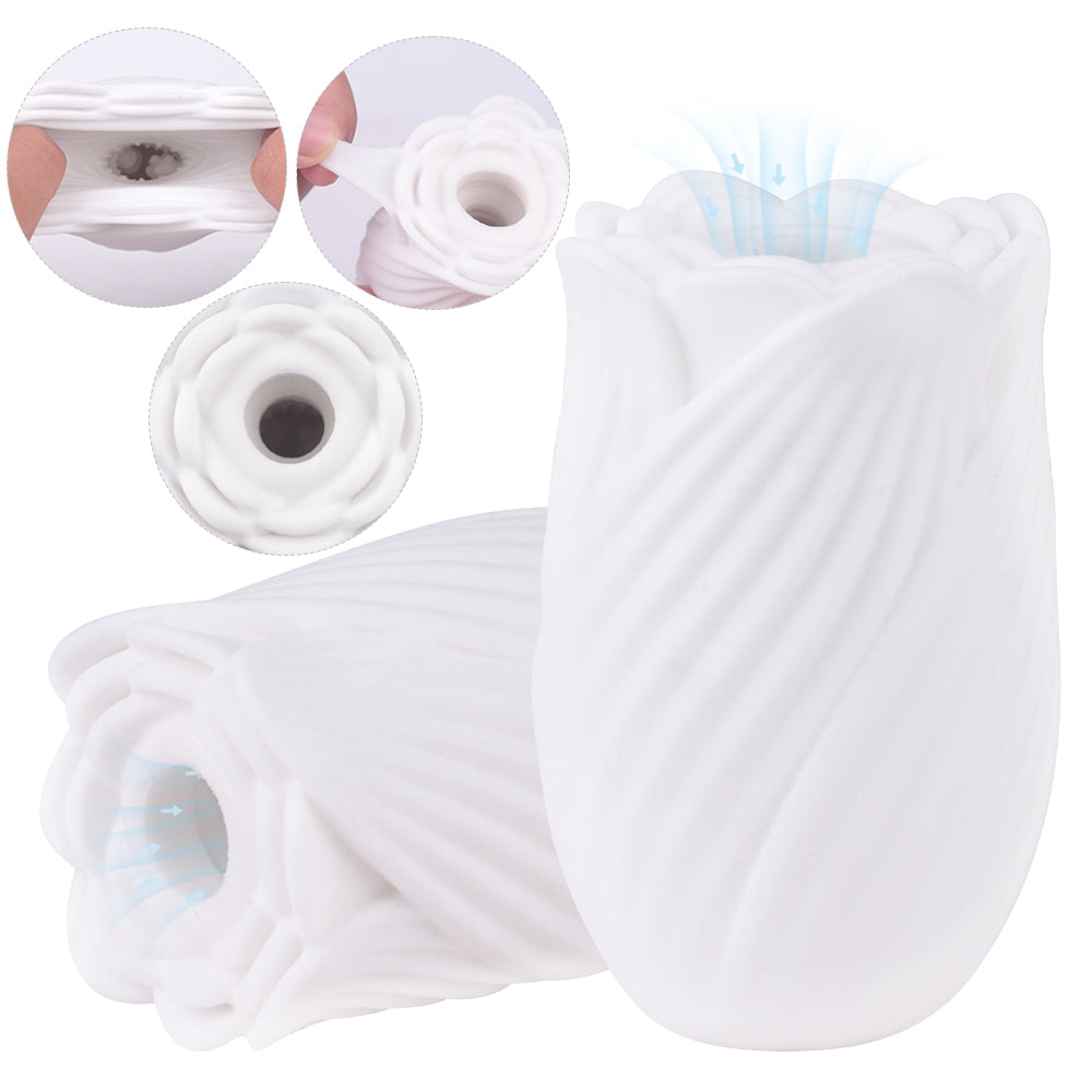 Pleasure Place - Realistischer Blüten-Masturbator - hautfreundliches Soft Silikon, diskret & mehrfach verwendbar