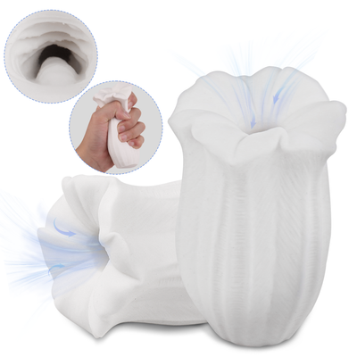 Daluta Mastoren Toy – Weißer Aufsatz mit blumenförmigem Öffner