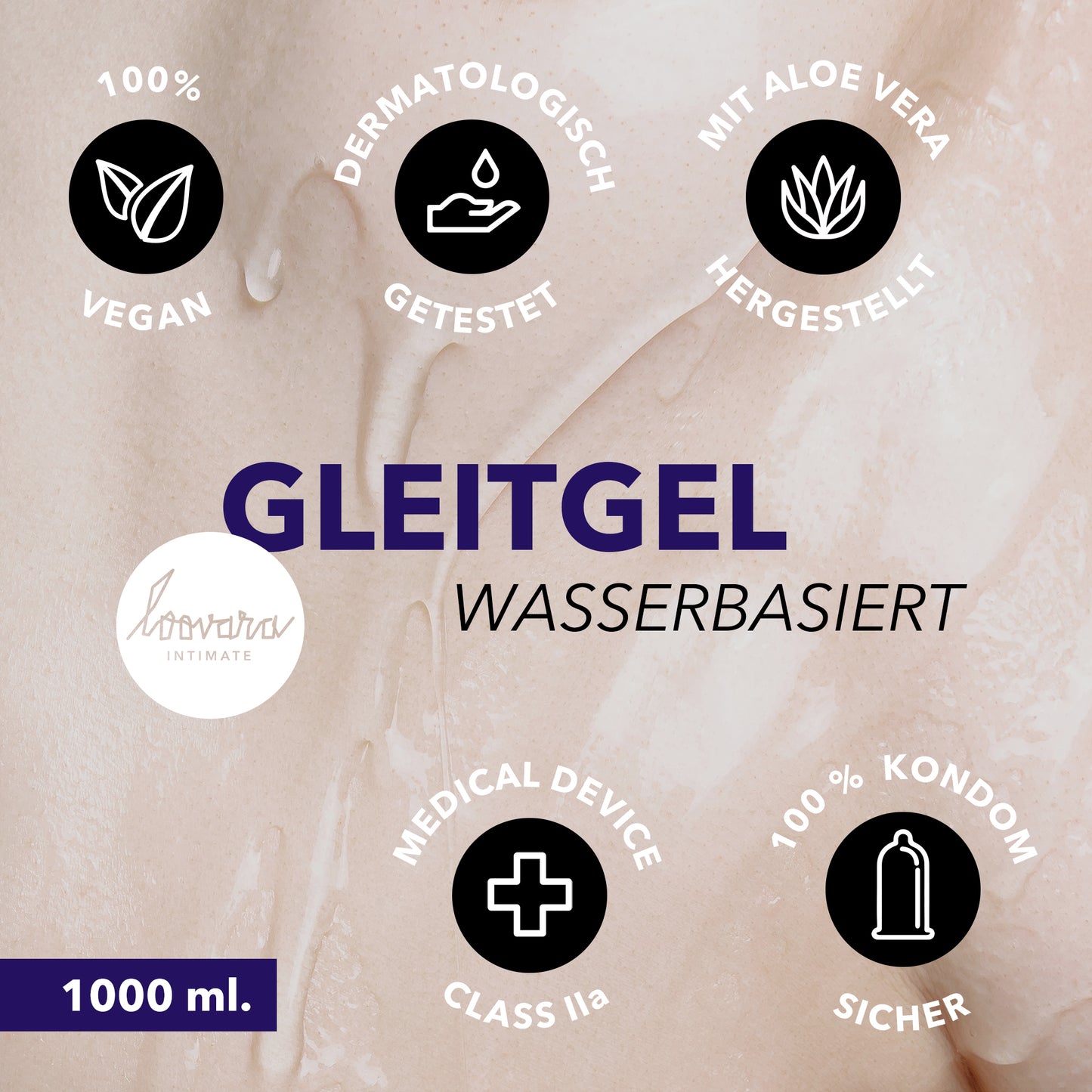 Gleitgel mit Aloe Vera -1000 ml