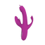 Pia - Rabbit Vibrator mit Zunge und Stoßfunktion