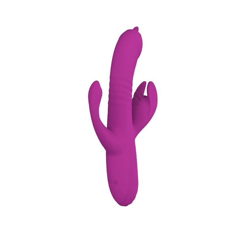 Pia - Rabbit Vibrator mit Zunge und Stoßfunktion