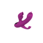 Pia - Rabbit Vibrator mit Zunge und Stoßfunktion