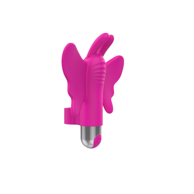 Calla - mini butterfly Fingervibrator Pink