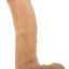 Flexi Biegewinkel Dildo - realistischer Dildo aus Silikon 18,5cm