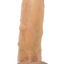 Flexi Biegewinkel Dildo - realistischer Dildo aus Silikon 18,5cm