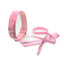 Melibea - Halsband mit Leine rosa