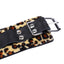 Virna - Leopard Real Leather Wrist restraint echtleder Fussfesseln M