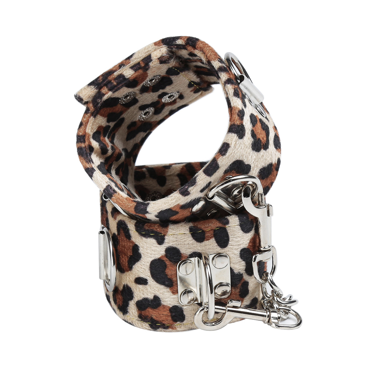 Leopardmuster elegante Fußfesseln