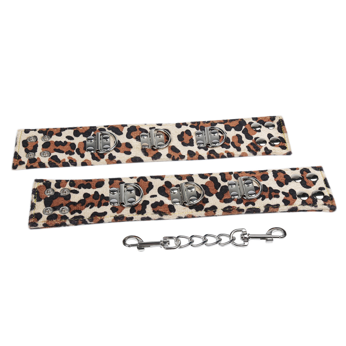 Leopardmuster elegante Fußfesseln