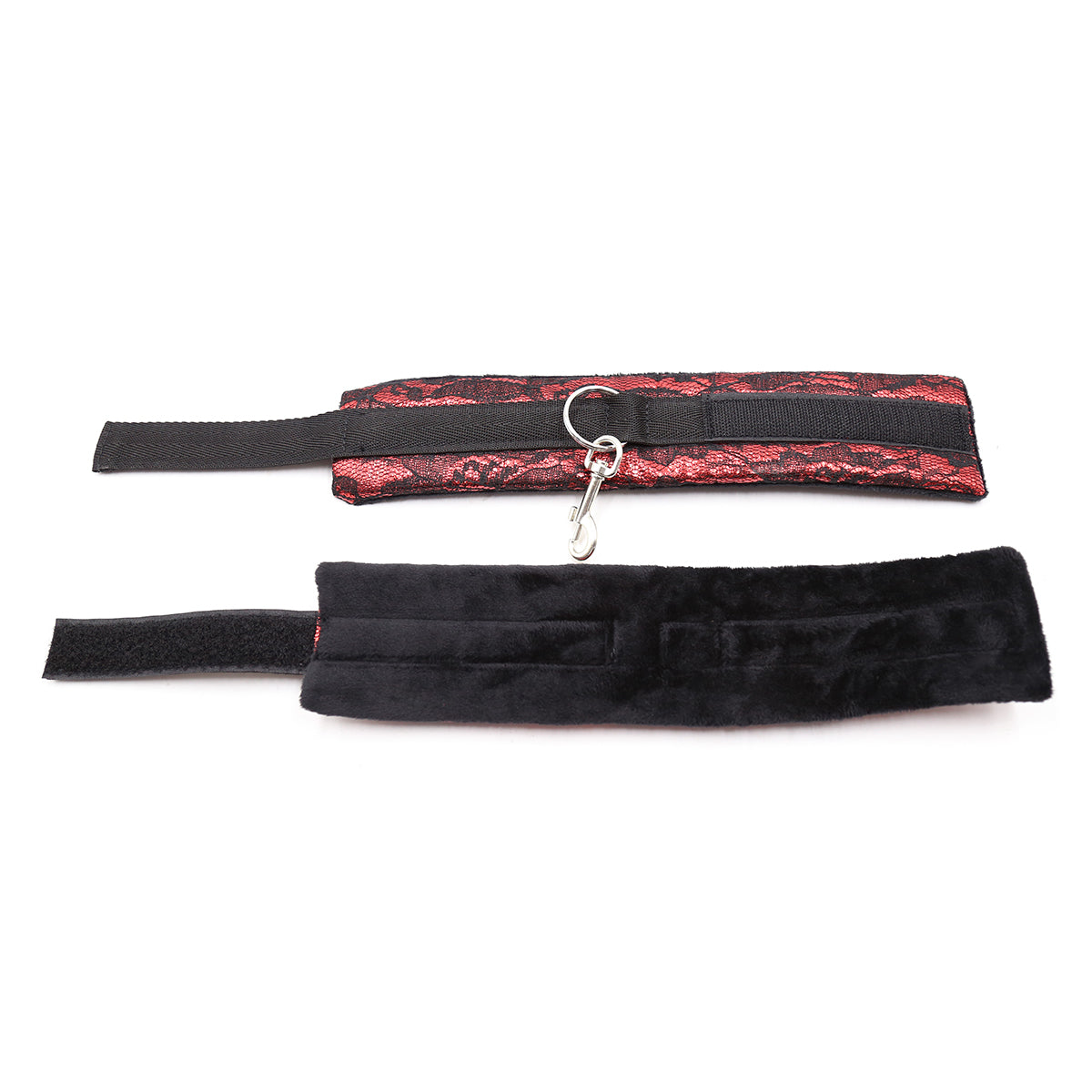 Dian - Handfesseln rot / schwarz- Nylon