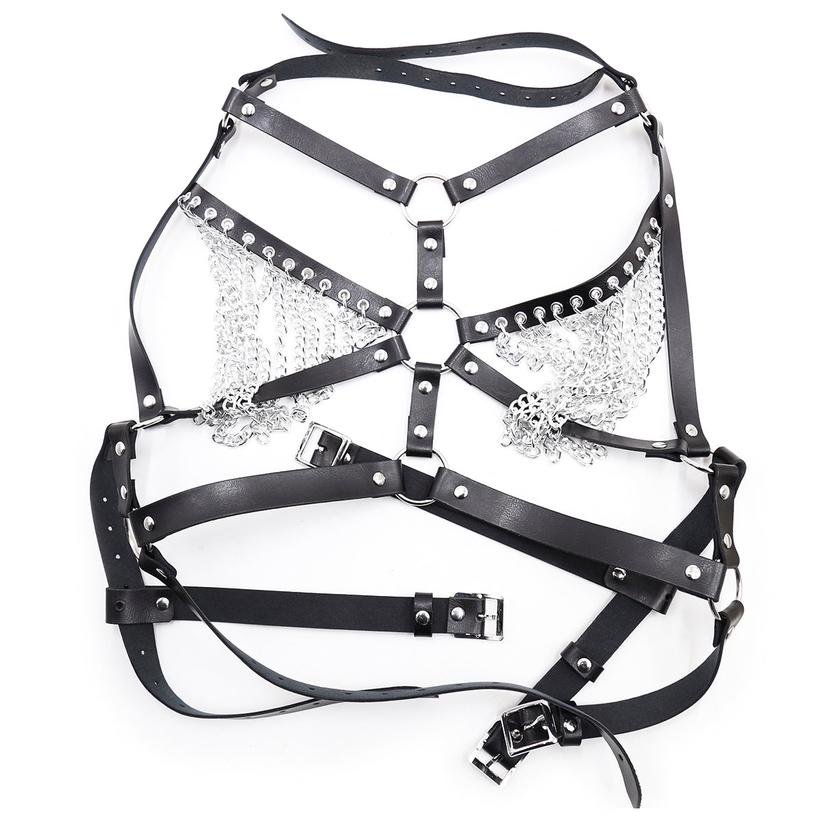 Chain Decoration Strap Women Set