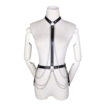 Resi - Sexy Harness mit Ketten