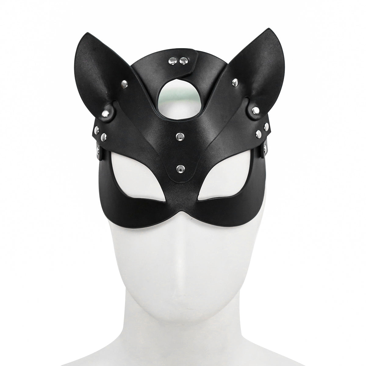 Katzen Maske - Cat PU Mask Hood