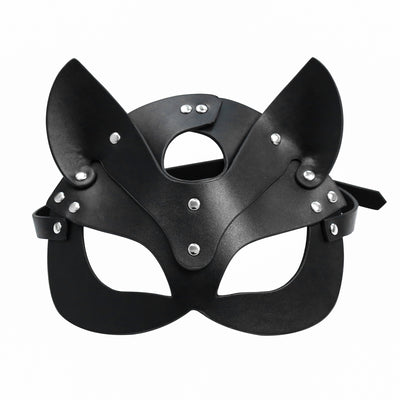 Katzen Maske - Cat PU Mask Hood