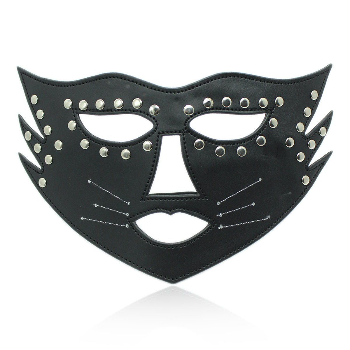 Gelsomina - PU Katzen Maske
