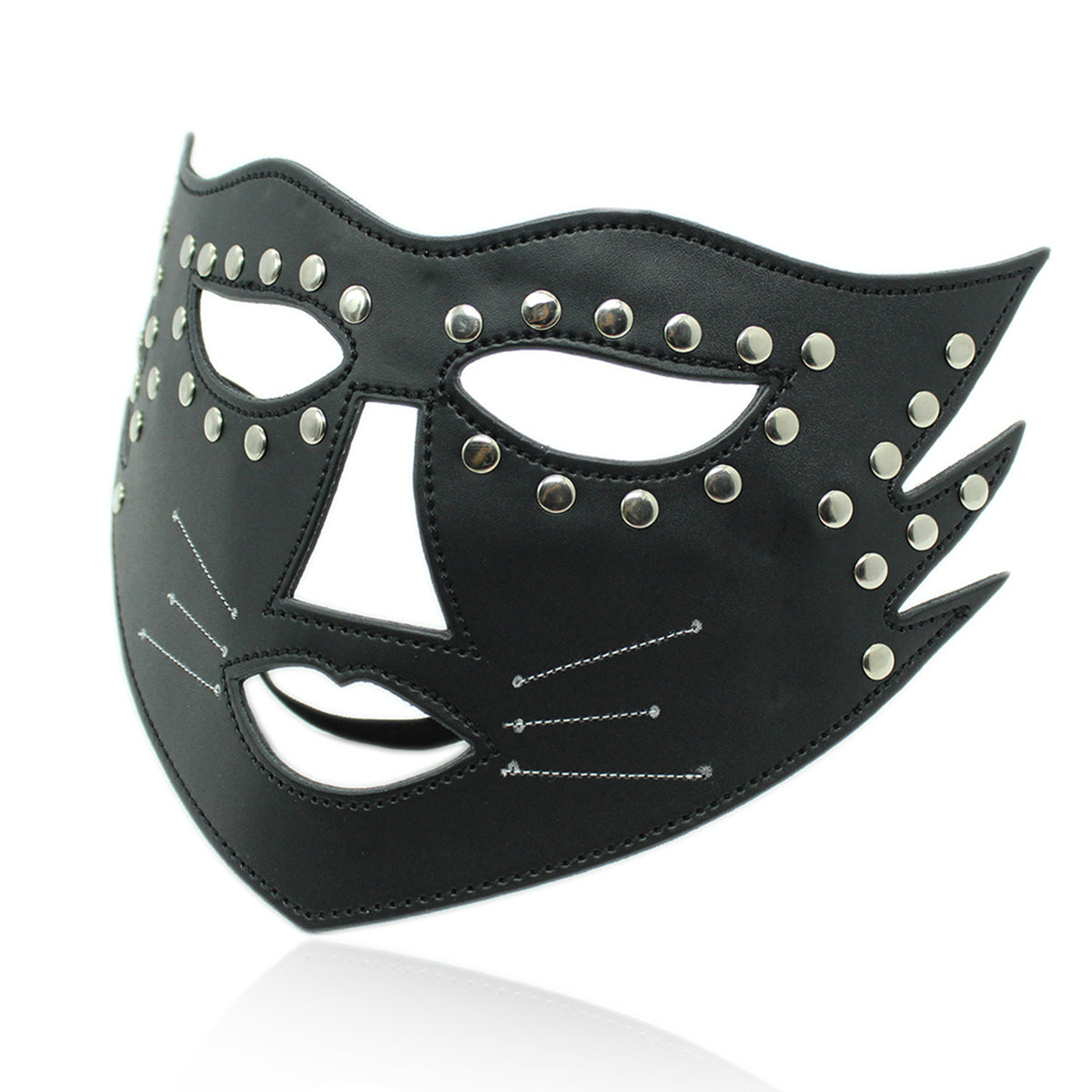 Gelsomina - PU Katzen Maske