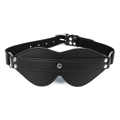 Blindfold Augenmaske mit fester Schnalle  Pu Strap