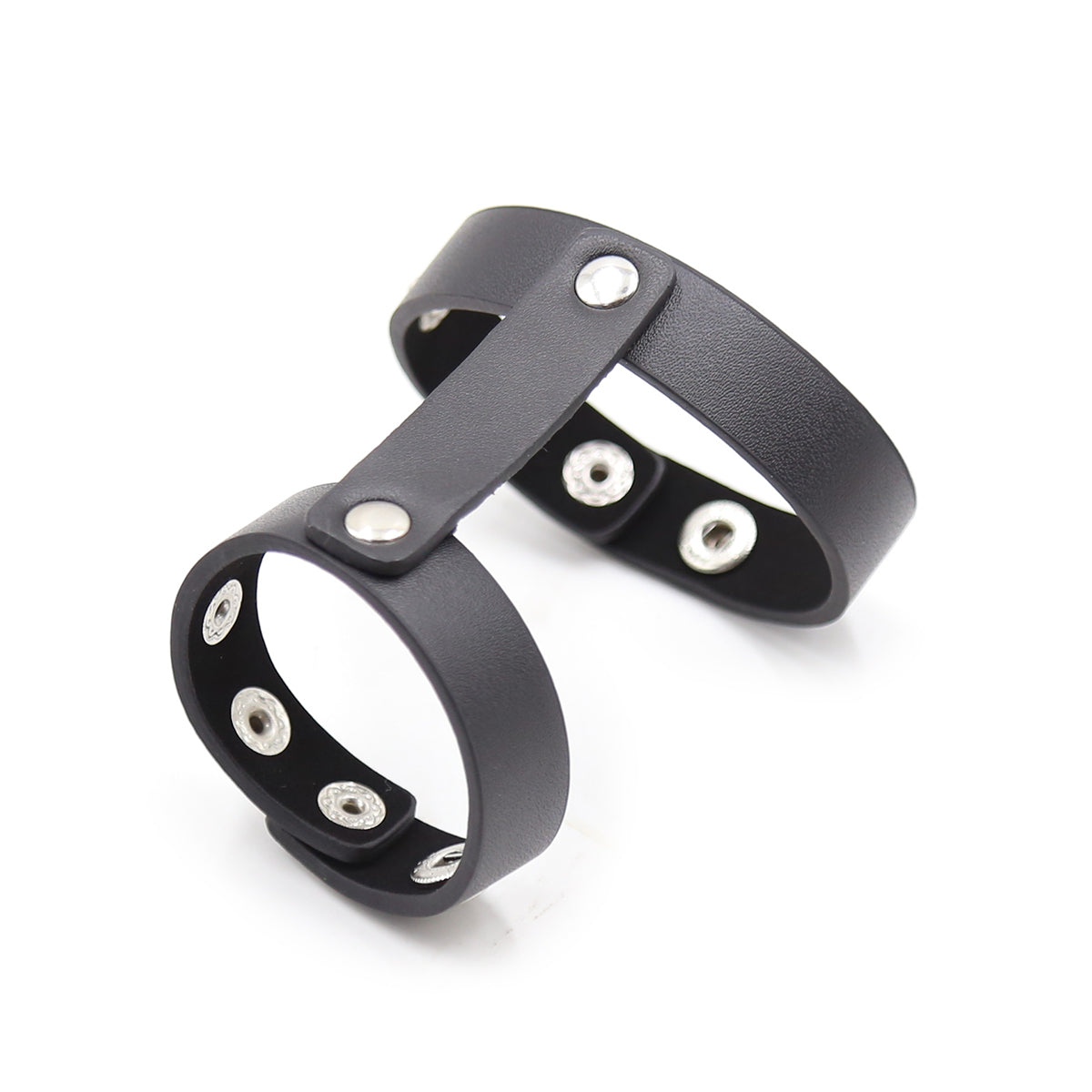 Penisgurte mit Nieten aus Leder Penis Cock Ring