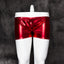Spandex Man Boxers Shorts Rot