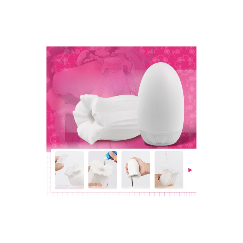 Daluta Mastoren Toy – Weißer Aufsatz mit blumenförmigem Öffner
