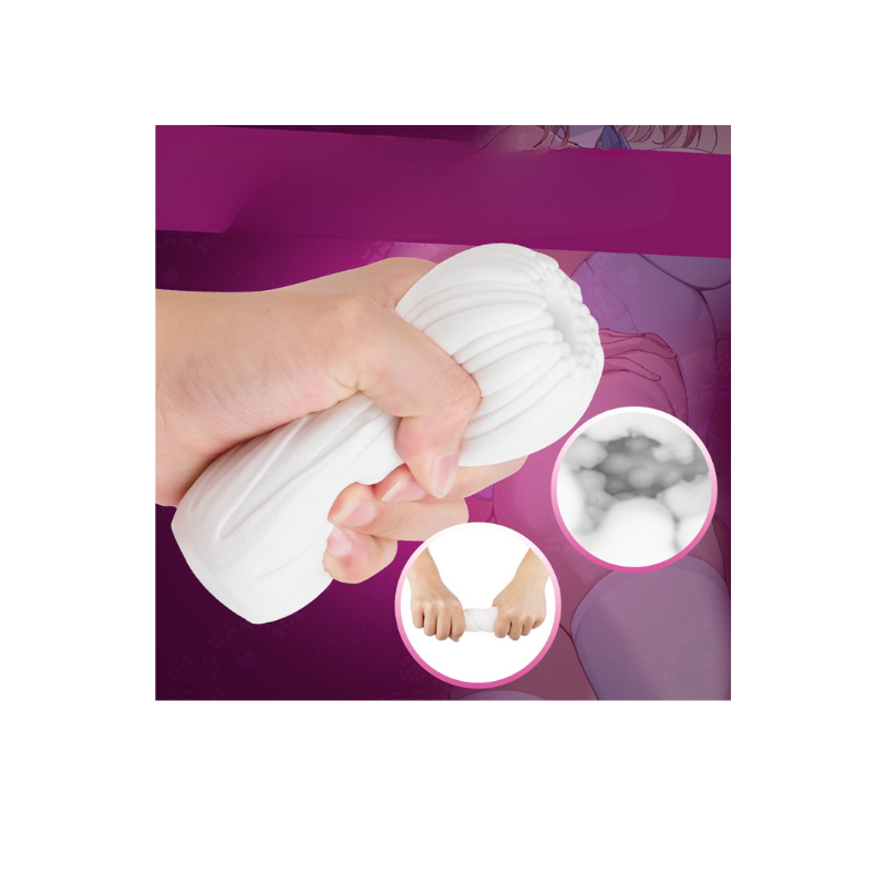 Pleasure Place - Weicher Silikon Masturbator für Männer - Kaktusform, realistisches Innengefühl & leicht zu reinigen