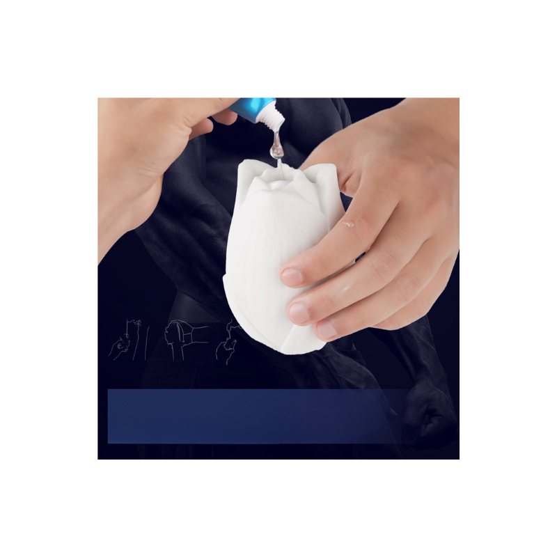 Pleasure Place - Weicher Silikon Masturbator für Männer - Blütendesign, 3D-Struktur, wiederverwendbar & wasserdich
