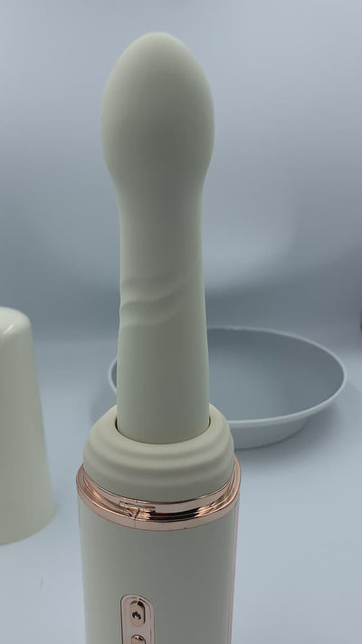 Gaudi – Motorisierter Stoß-Vibrator-Dildo mit Wärmefunktion