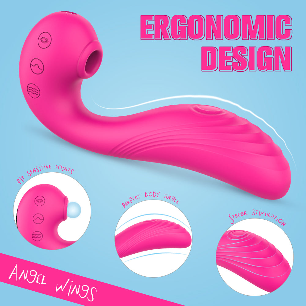 MY CLOUD - Vibrator mit Saugen und Klopfen