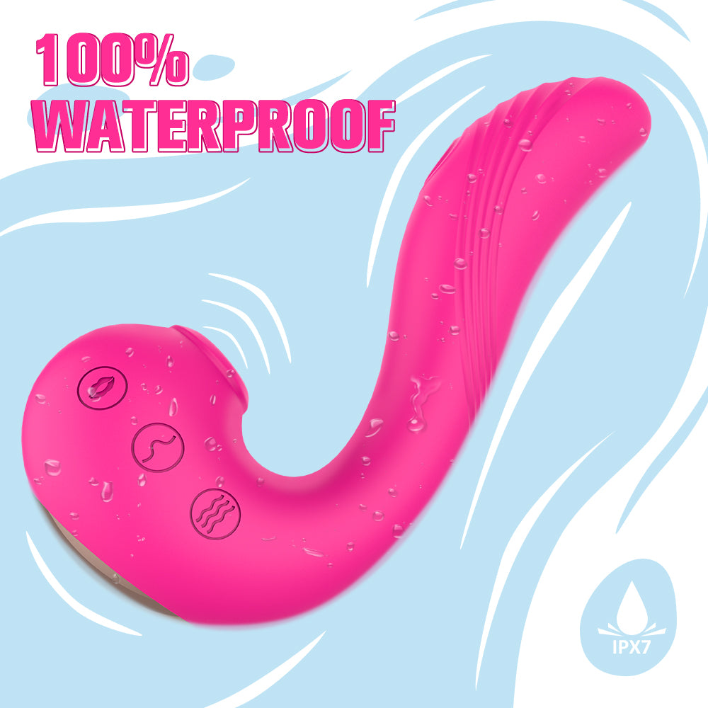 MY CLOUD - Vibrator mit Saugen und Klopfen