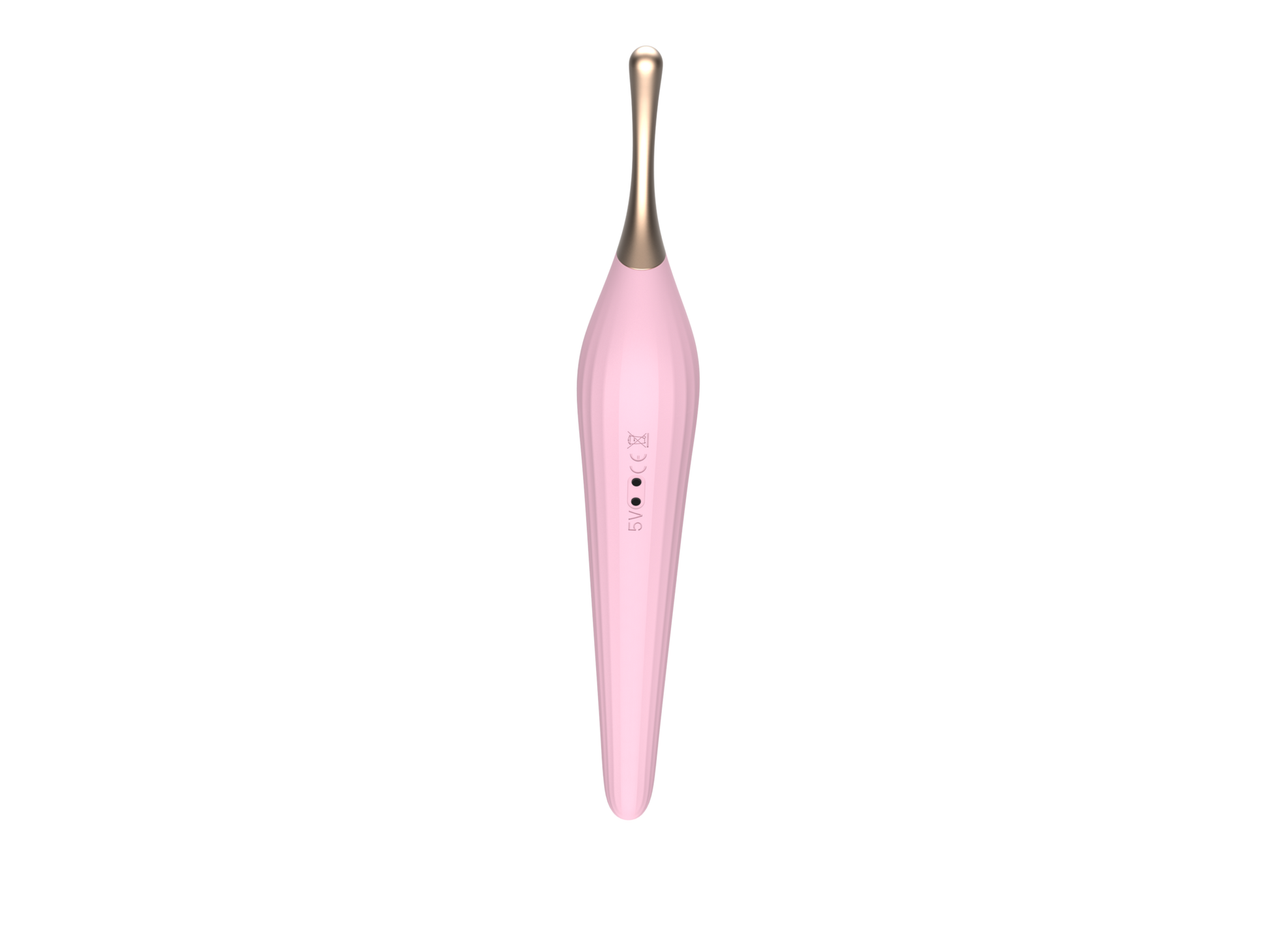 Vibro 12 Vibrator in Rosa, aus Silikon, Metall, ABS, mit USB-Aufladung, 9 Vibrationsmodi und wasserdicht nach IPX7. Auflegevibrator, Auflegvibrator , ähnlich DM 